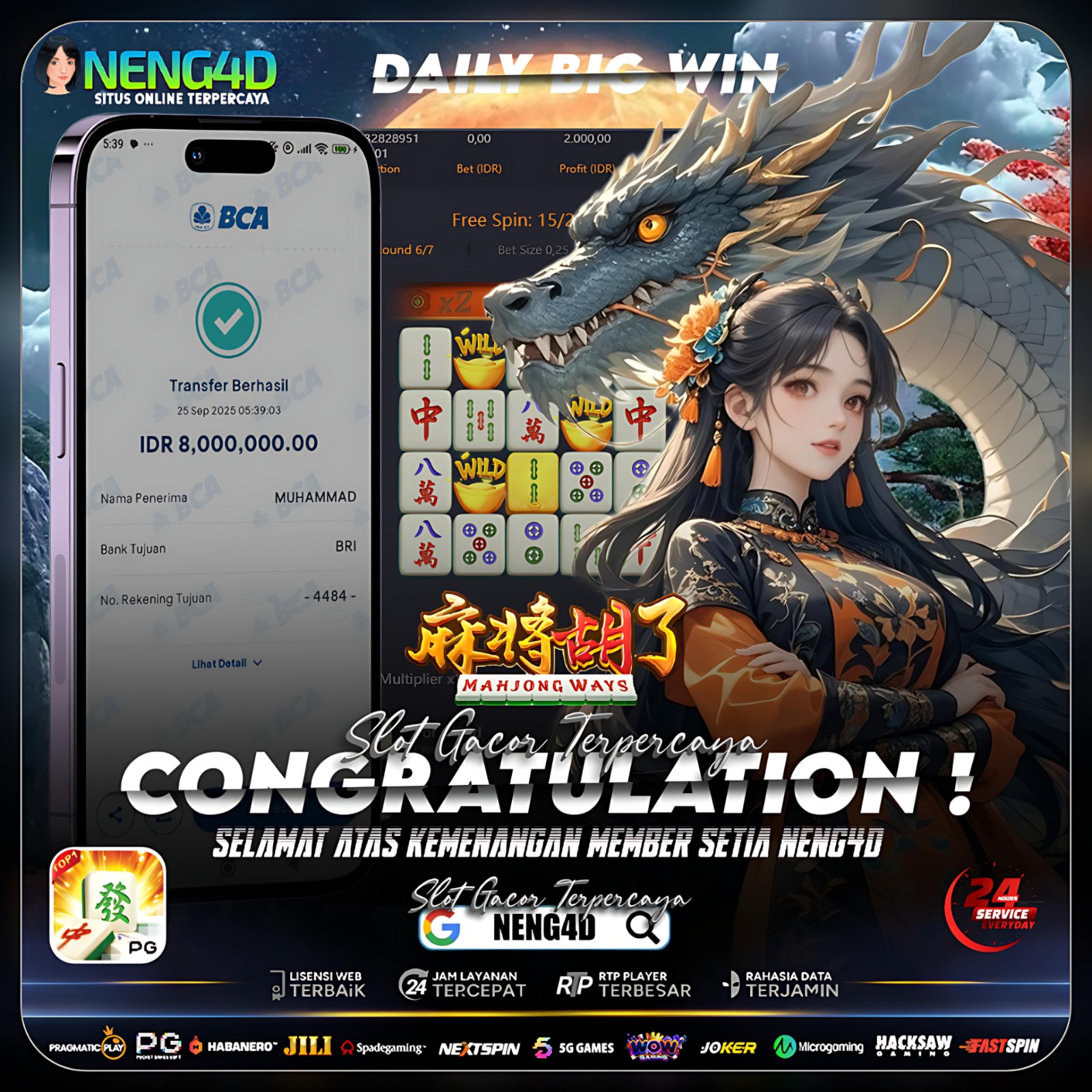 MENANG BESAR DI MAHJONG WAYS NENG4D