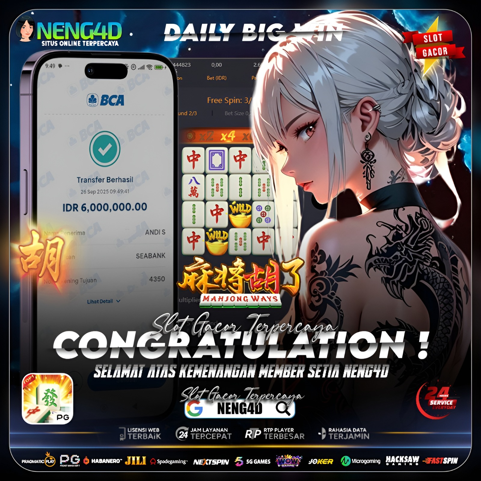 MAHJONG WAYS KASIH CUAN TERUS DI NENG4D