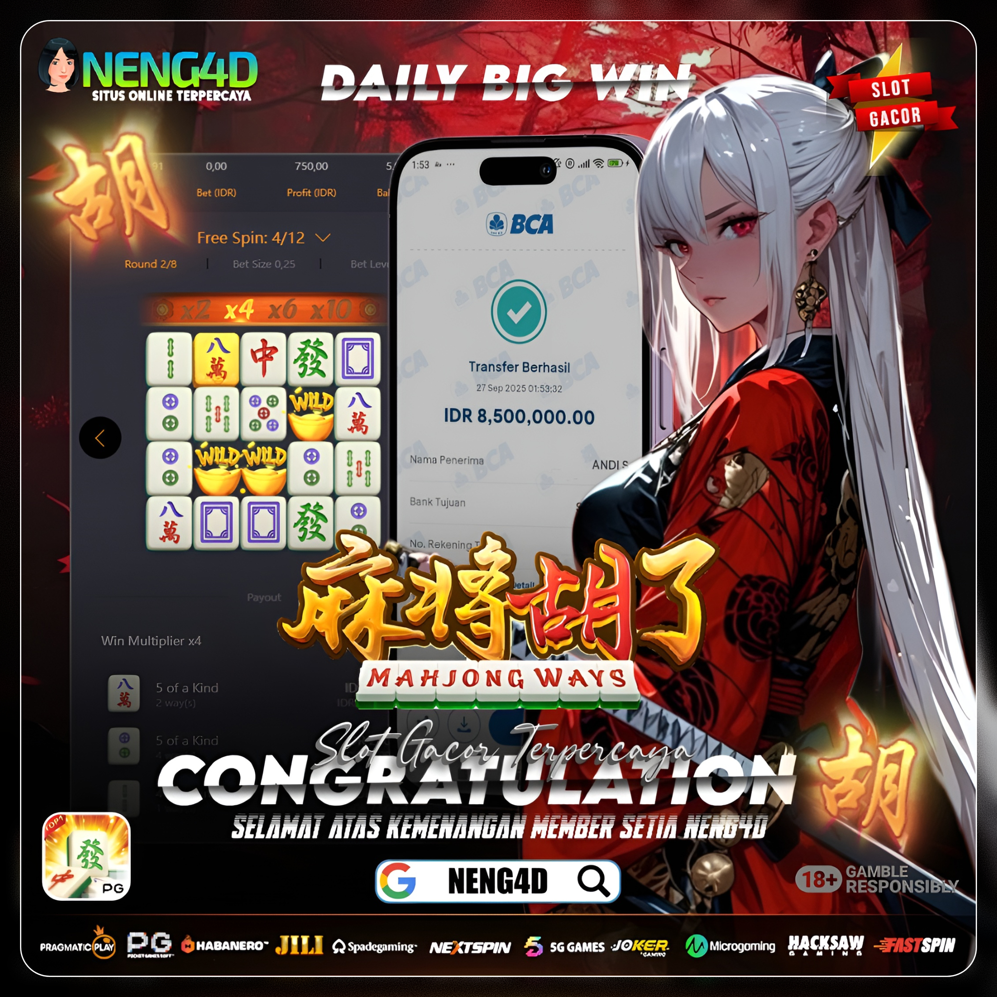 KEMENANGAN MANIS DI MAHJONG WAYS 1 PG SOFT