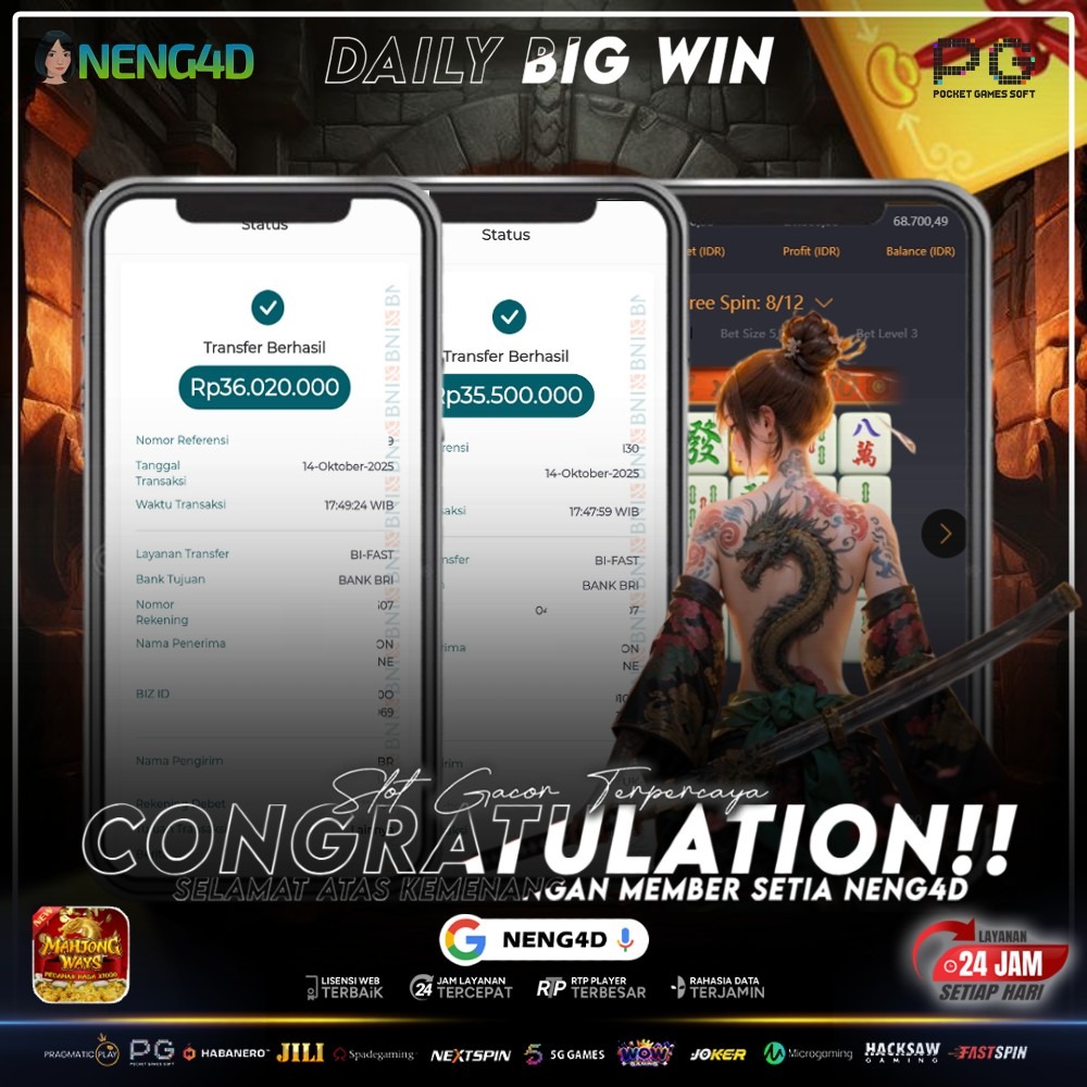 MENANG TERUS DI MAHJONG WAYS 1 NENG4D