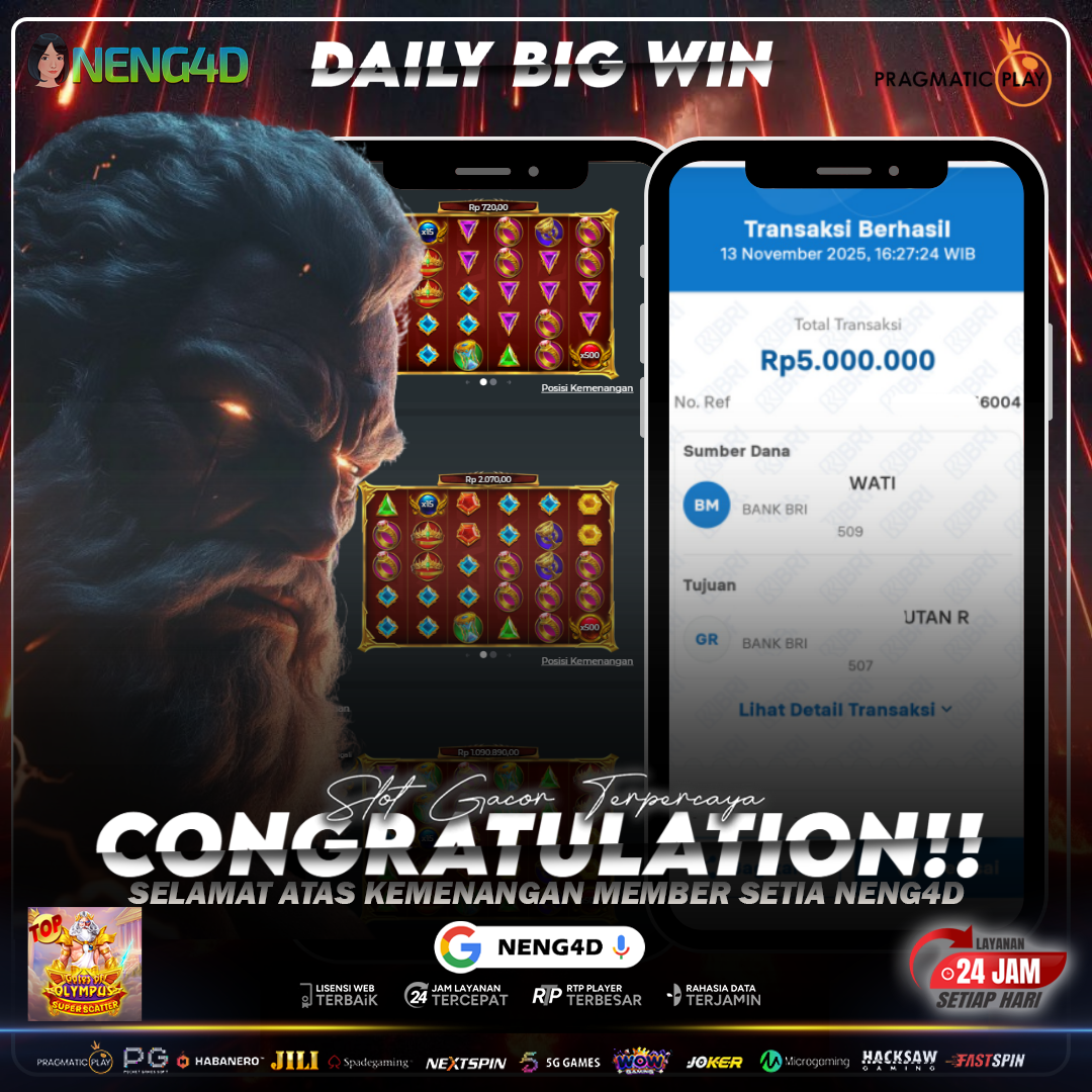 KEMENANGAN BESAR DI GATE OF OLYMPUS SUPER SCATTER