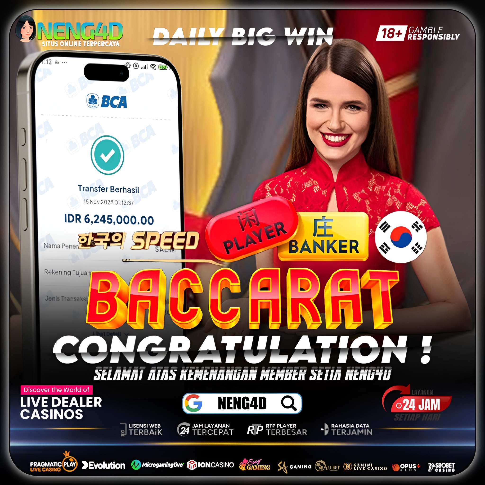 MENANG 6JT MAIN DI LIVE GAMES VIETNAMESE SPEED BACCARAT PRAGMATIC PLAY