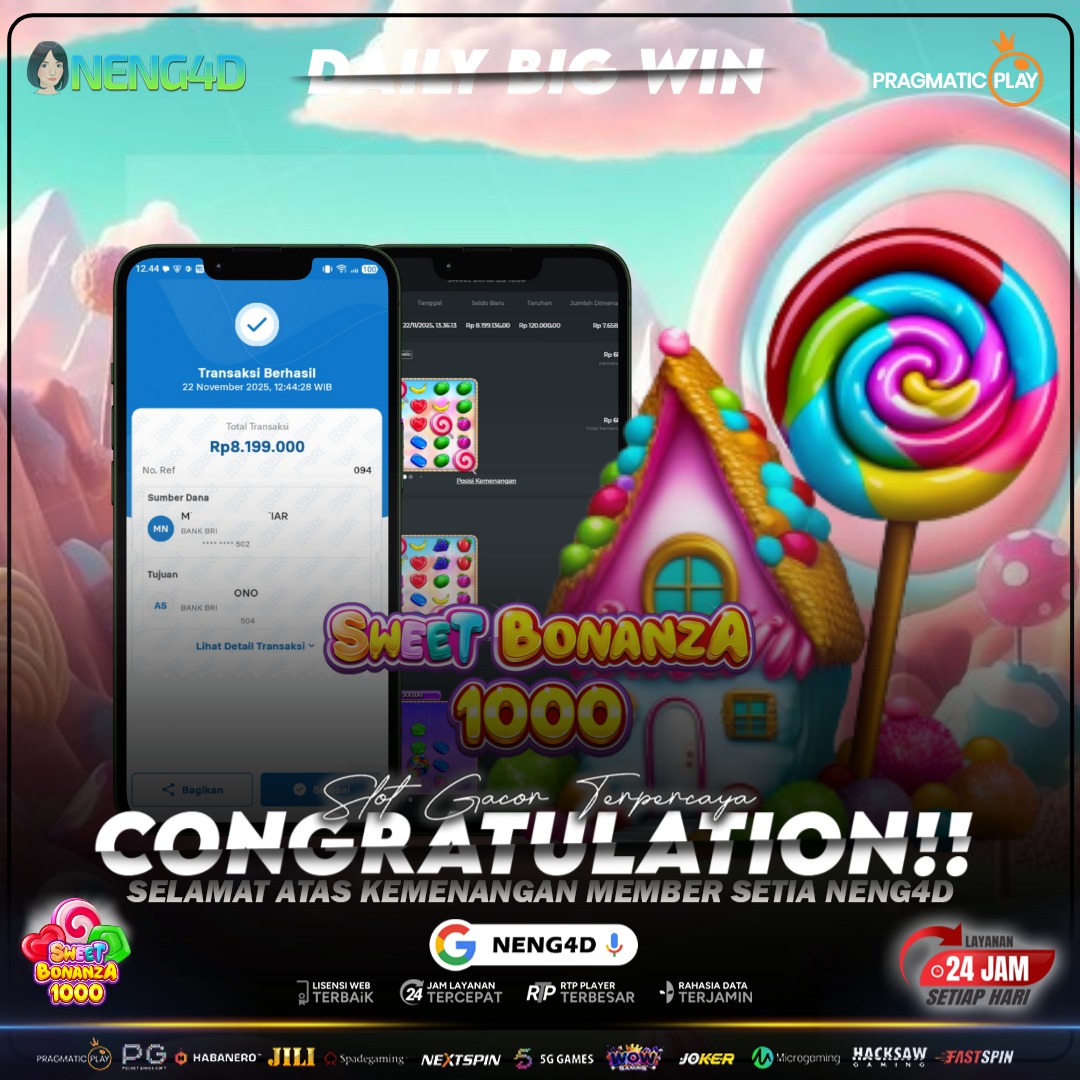 MENANG 8JT MAIN DI SWEET BONANZA 1000 PRAGMATIC PLAY