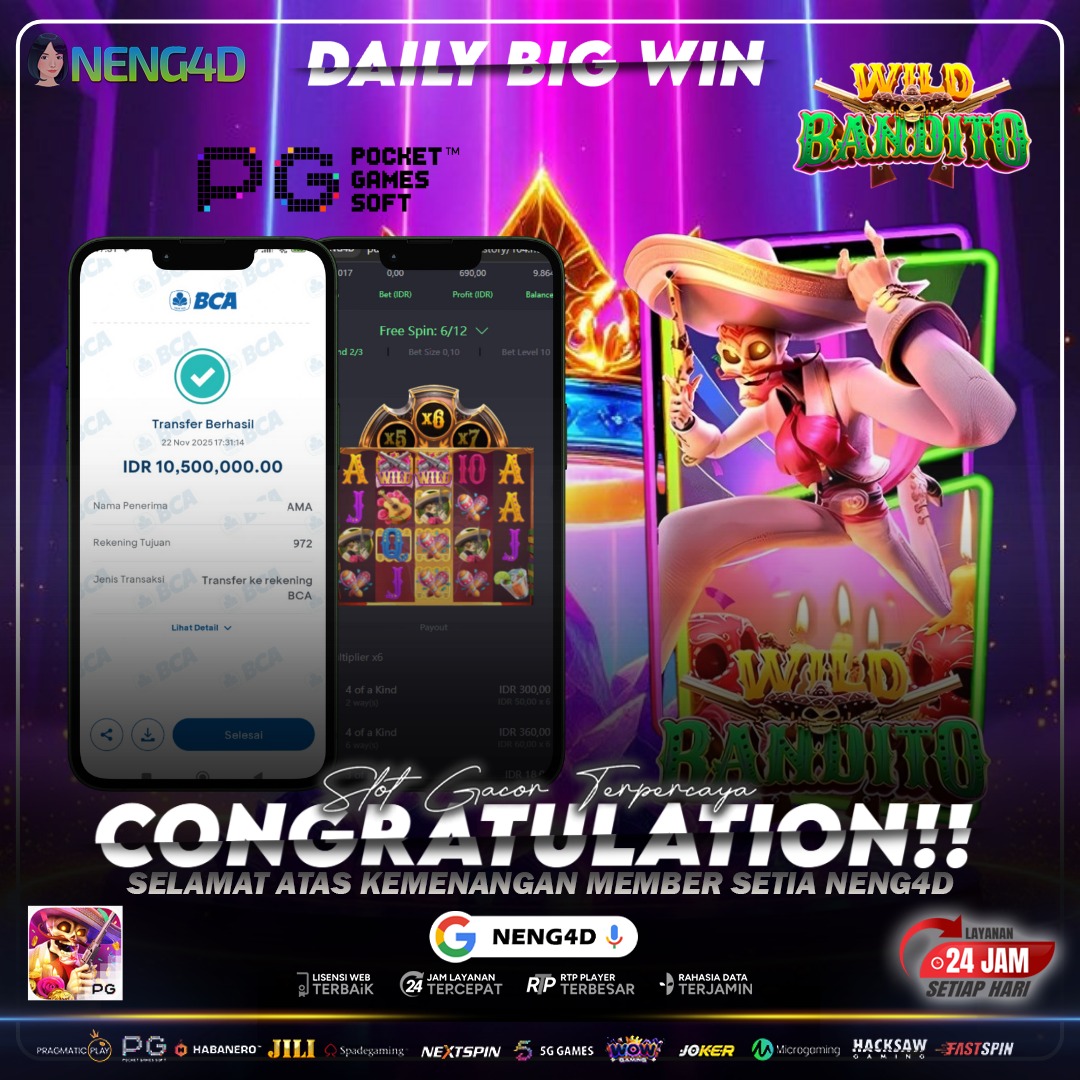 KEMENANGAN MEMBER SETIA NENG4D