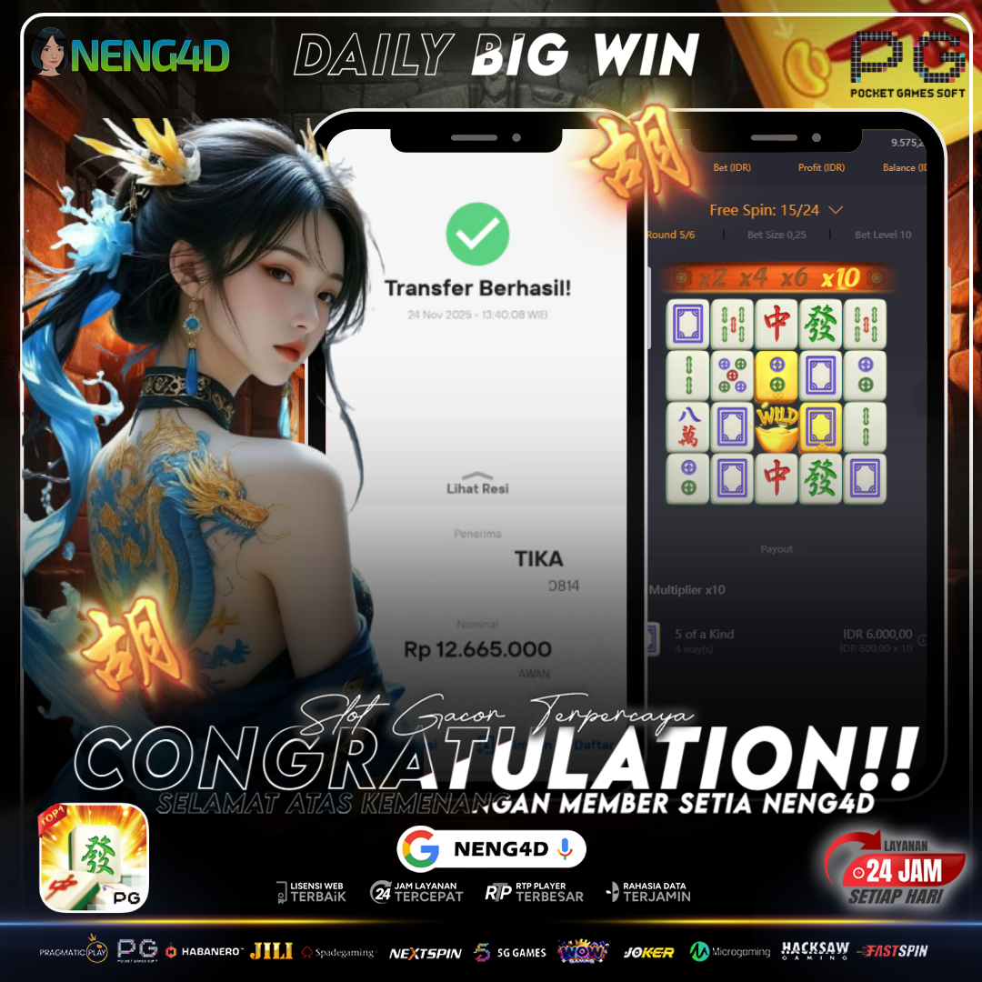 MENANG 12 JT MAIN DI MAHJONG WAYS PG SOFT
