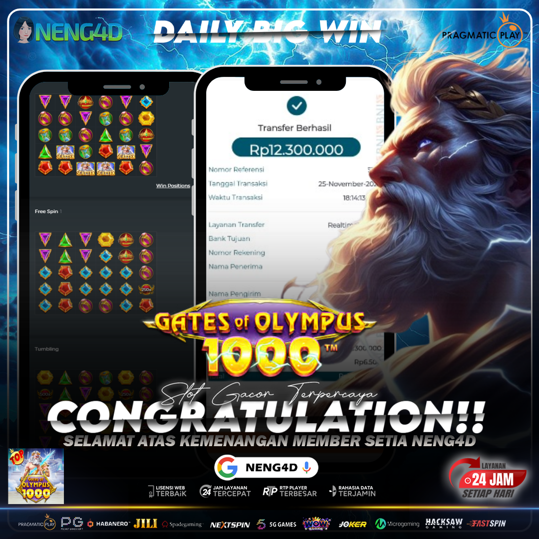 KEMENANGAN MEMBER SETIA NENG4D