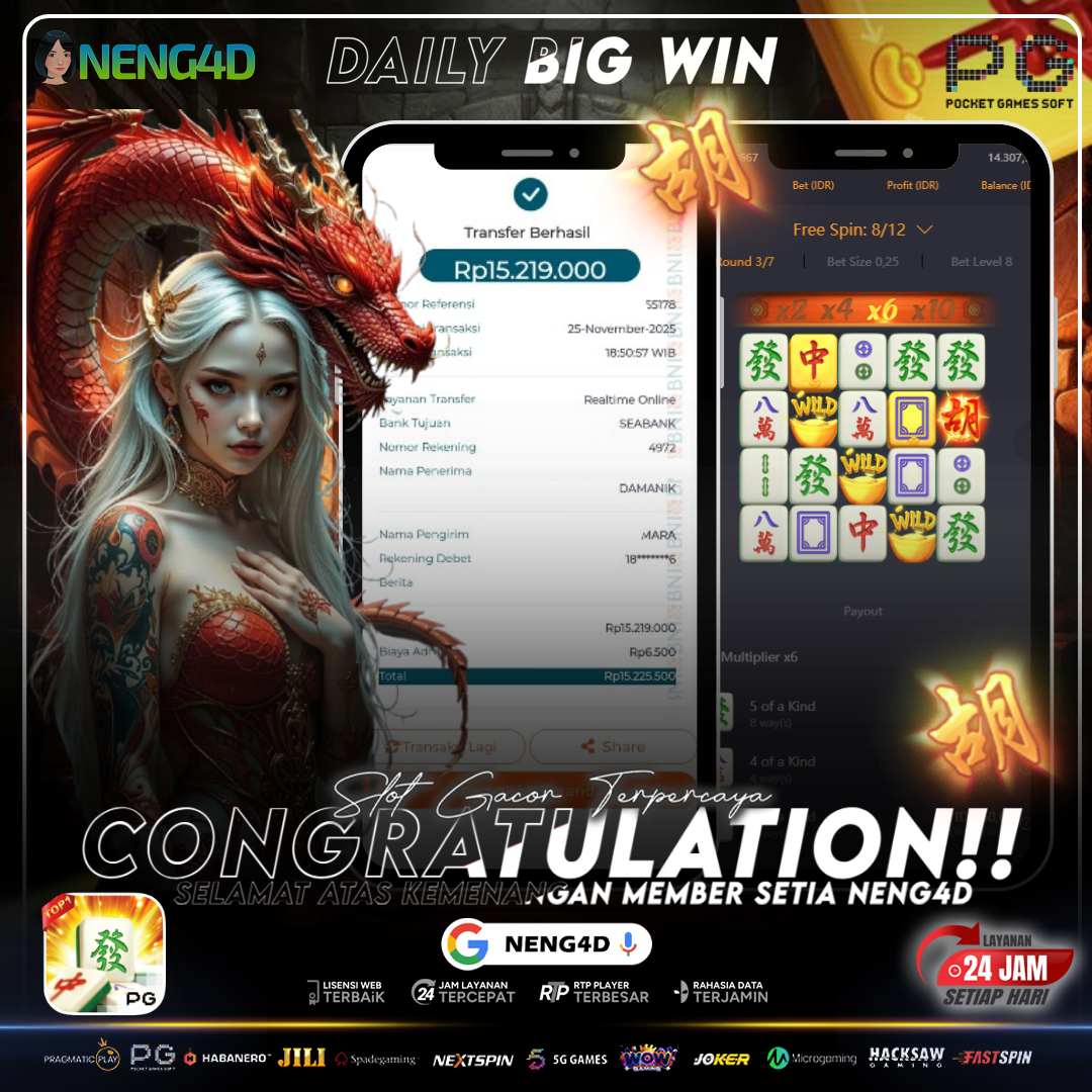 MENANG 15 JT MAIN DI MAHJONG WAYS PG SOFT