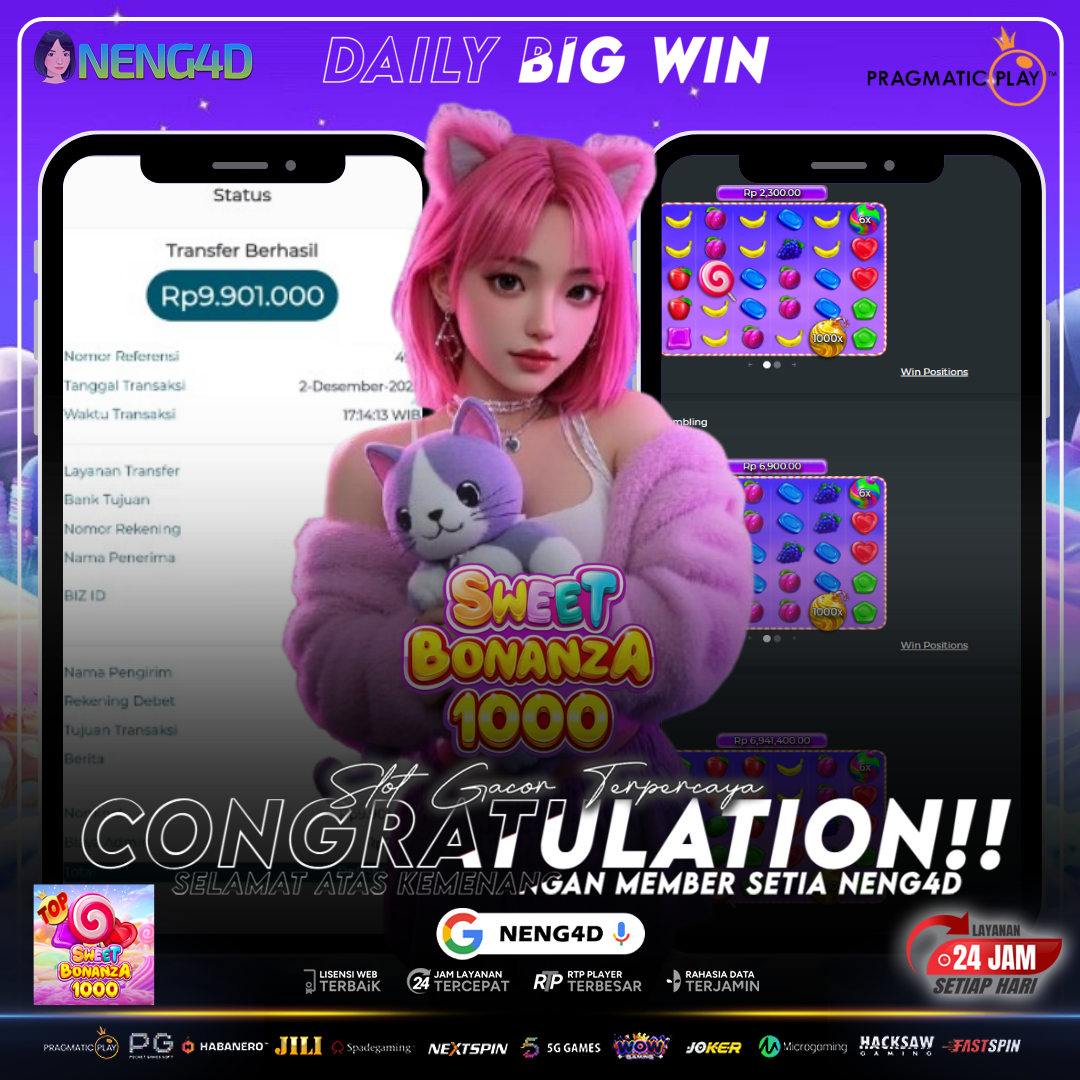 PECAH MANIS 9,9 JUTA DI SWEET BONANZA 1000